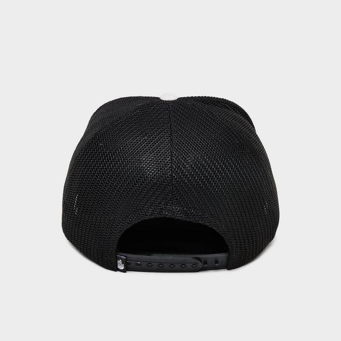 New Big Head Size Trucker Mesh Cap - Black OSFM at  Men's Clothing  store