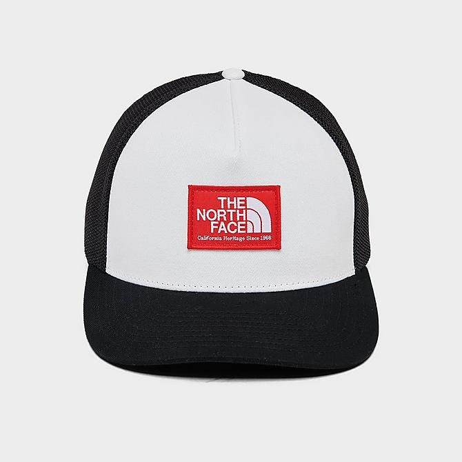 Back view of The North Face Keep It Patched Structured Trucker Hat in TNF Black/Earthscape Patch Click to zoom
