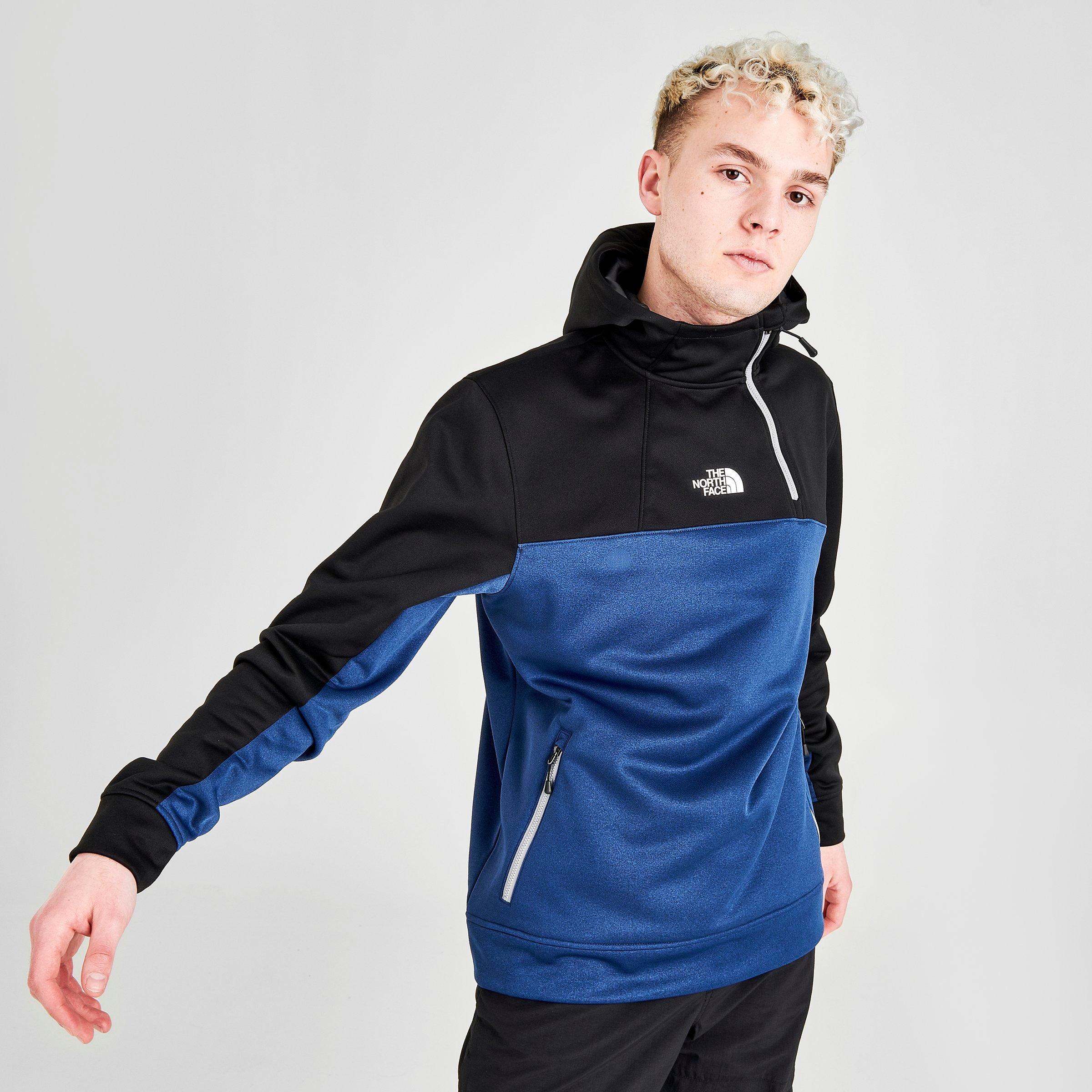 north face half zip hoodie