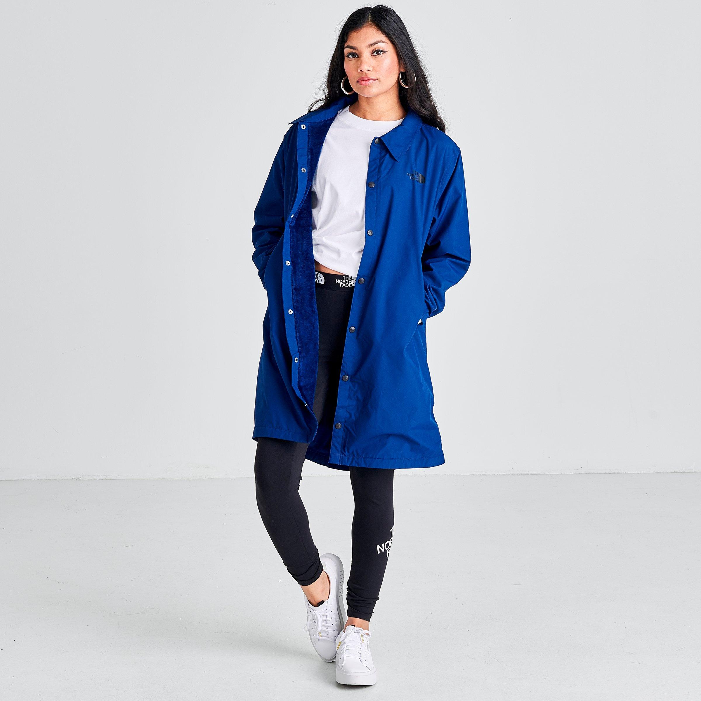 women's the north face long coaches jacket