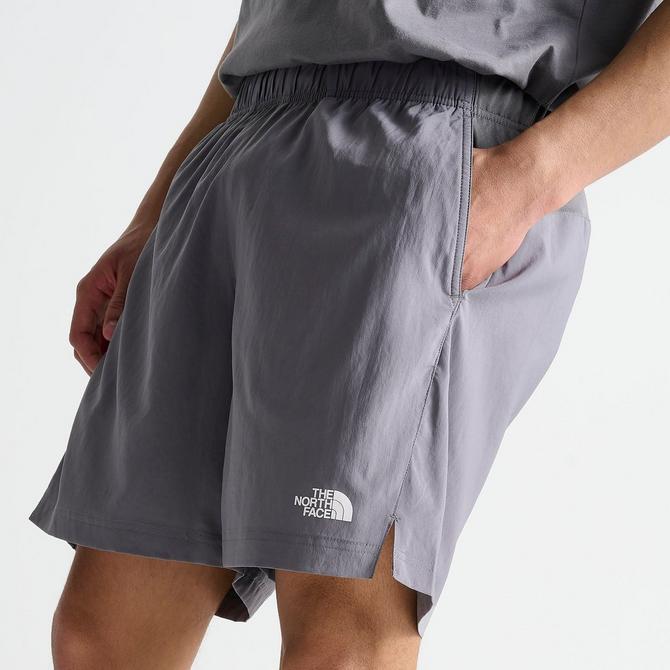 North face shorts grey best sale