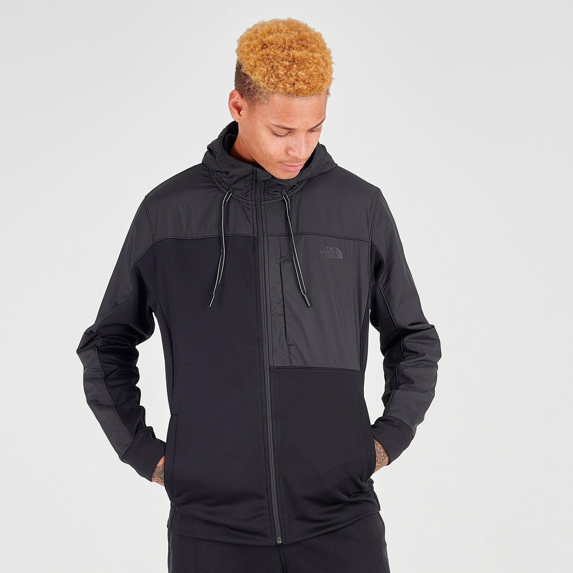 mens north face zip up fleece