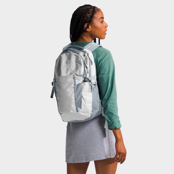 The North Face Borealis Backpack Women's, TNF White Metallic/Mid Grey