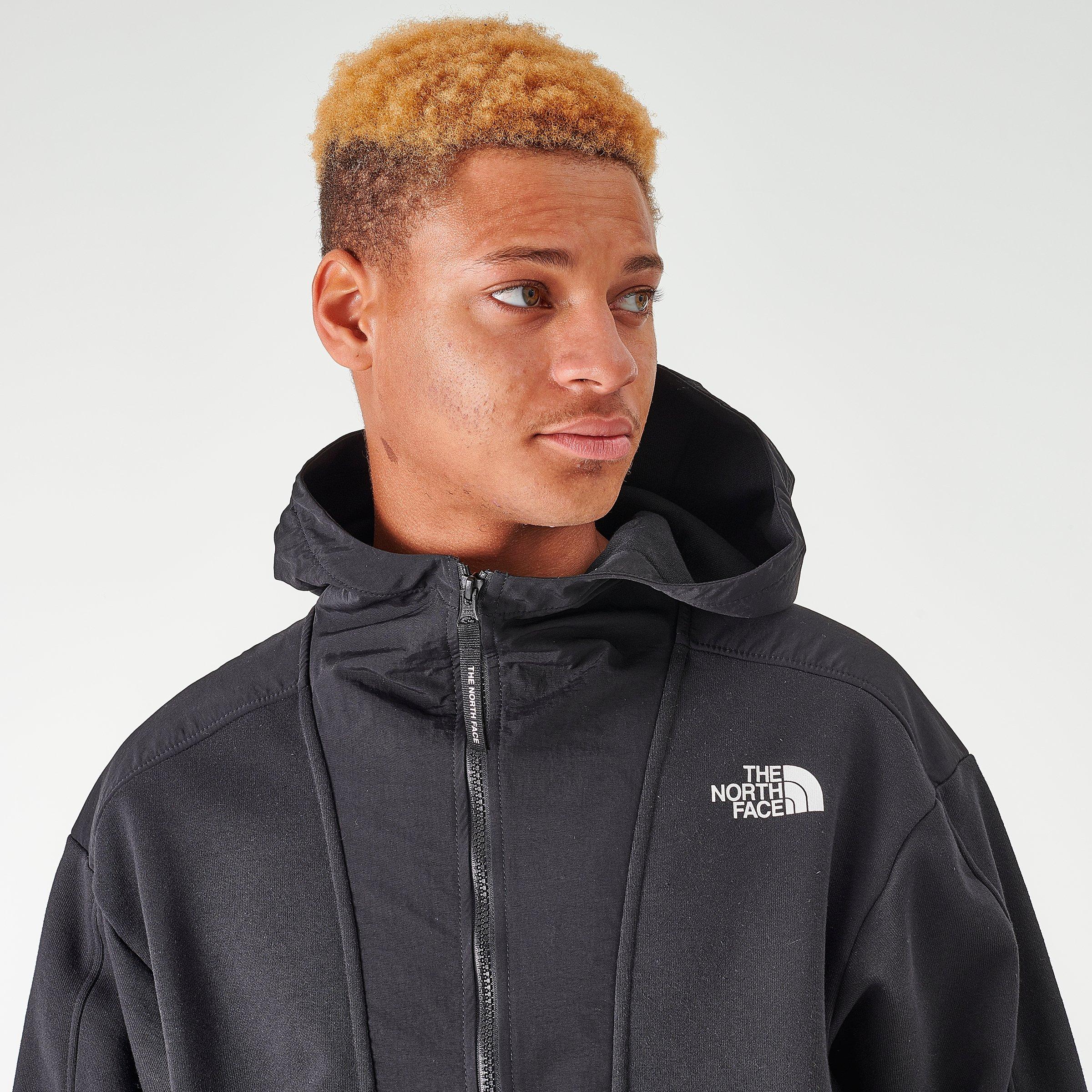 north face black half zip