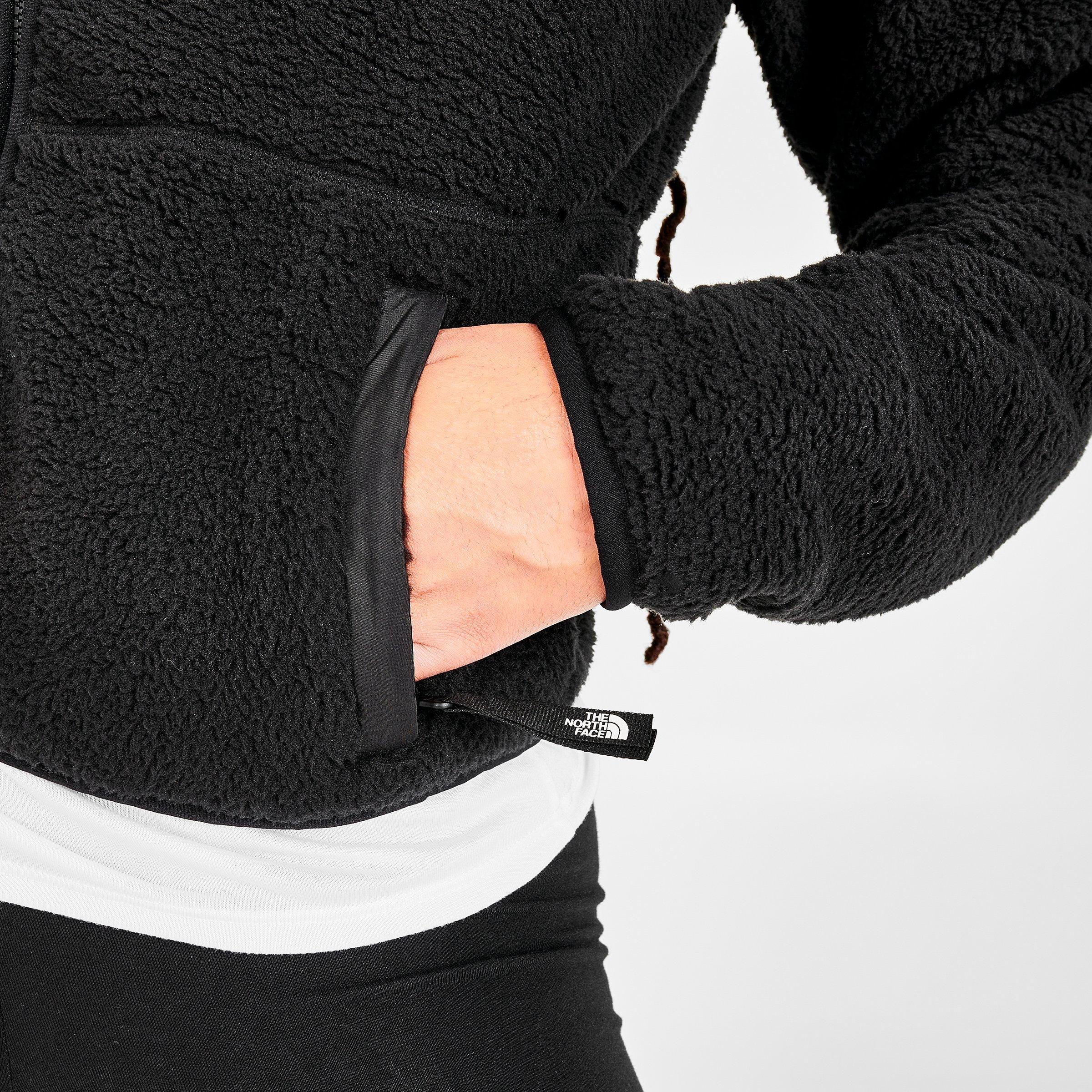 Women S The North Face Dunraven Sherpa Crop Jacket Finish Line