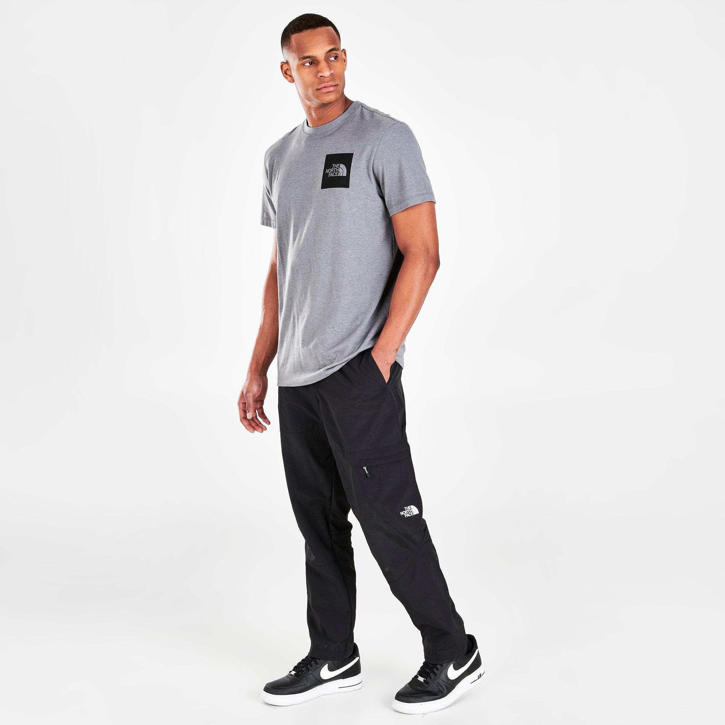 black north face joggers