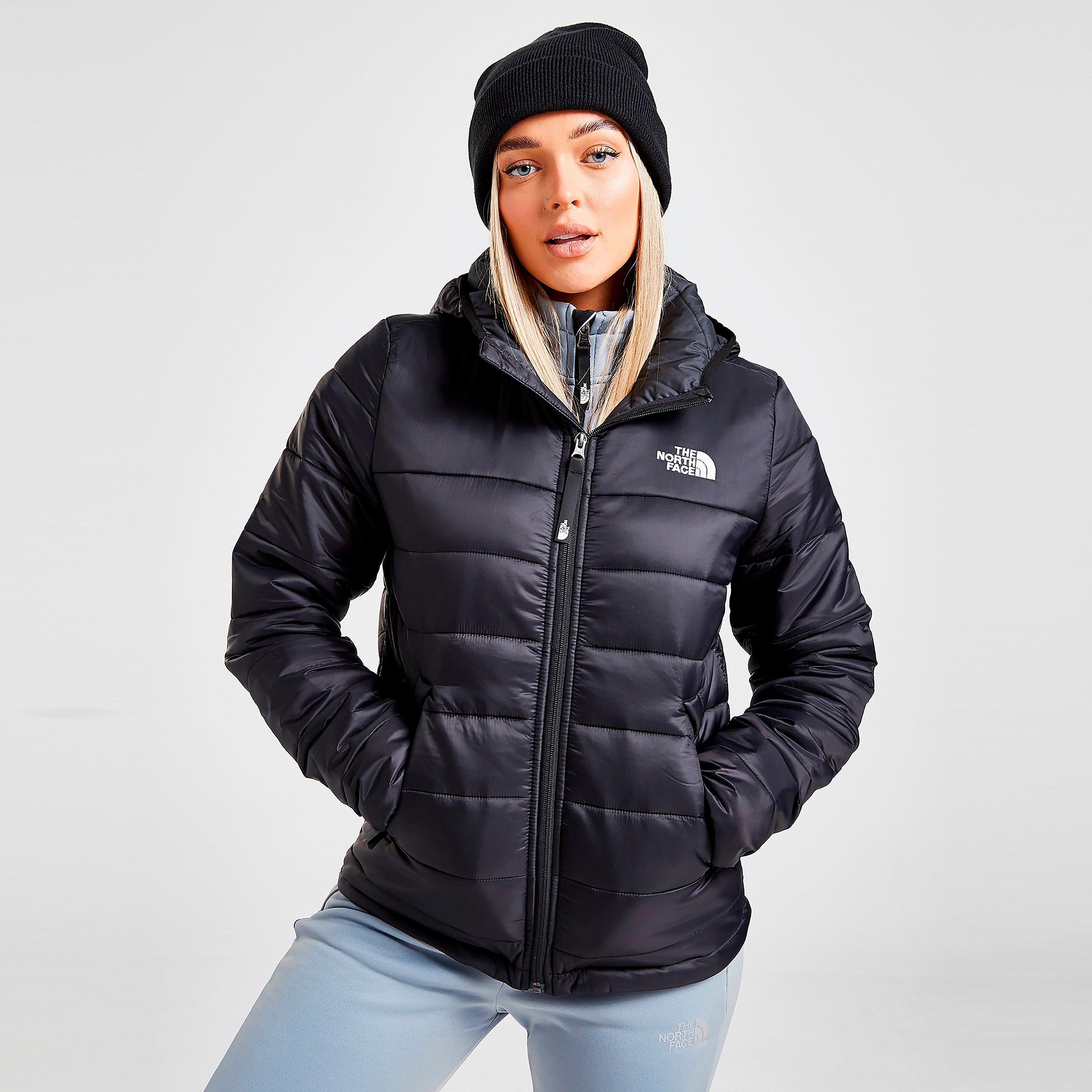 womens black north face puffer jacket