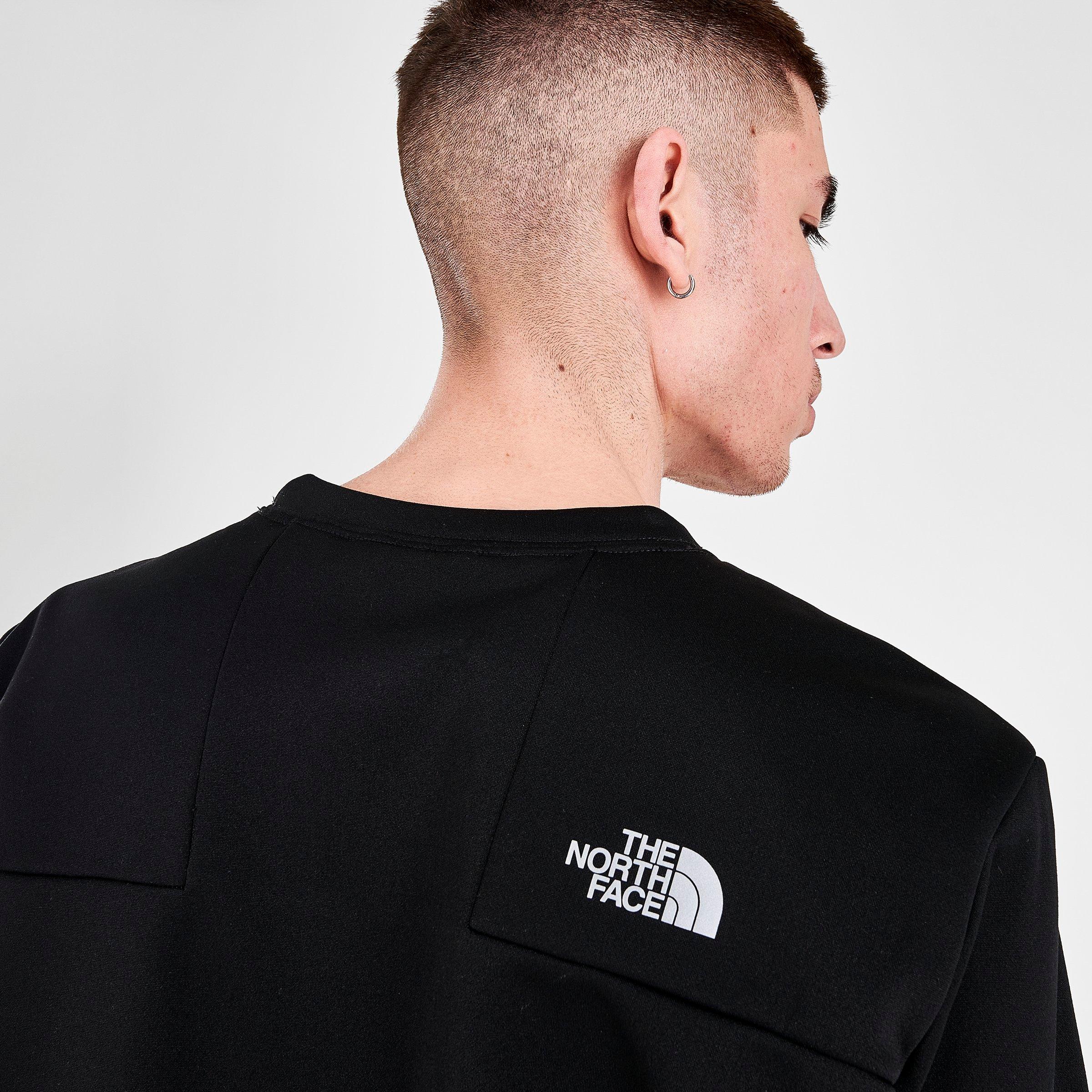 the north face mittelegi pocket crew sweatshirt