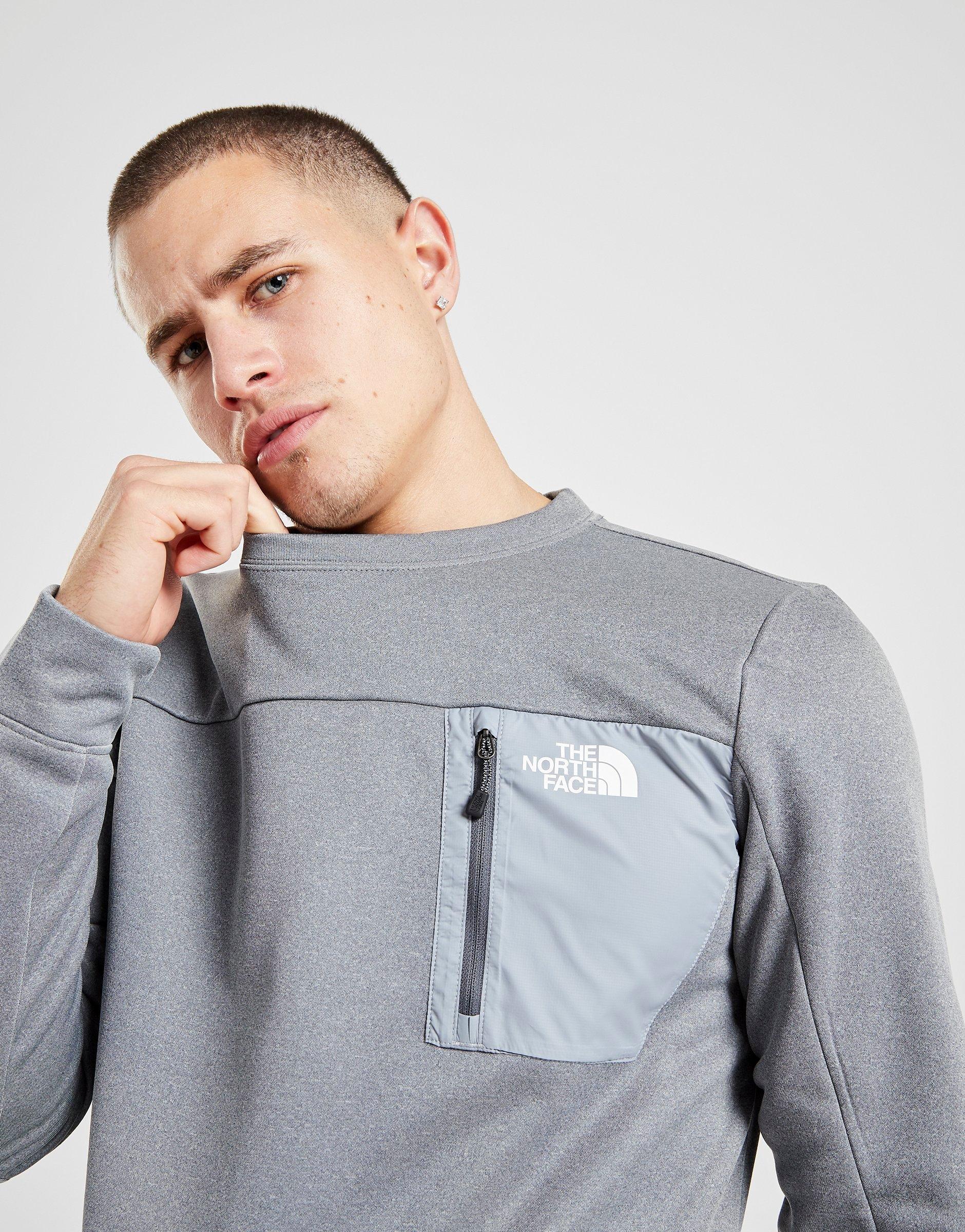 the north face mittelegi crew sweatshirt