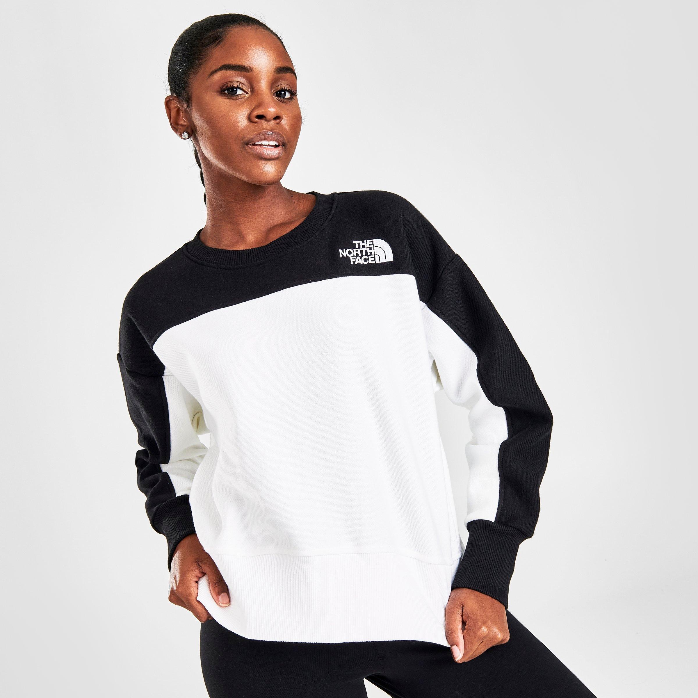 north face women's crew sweatshirt