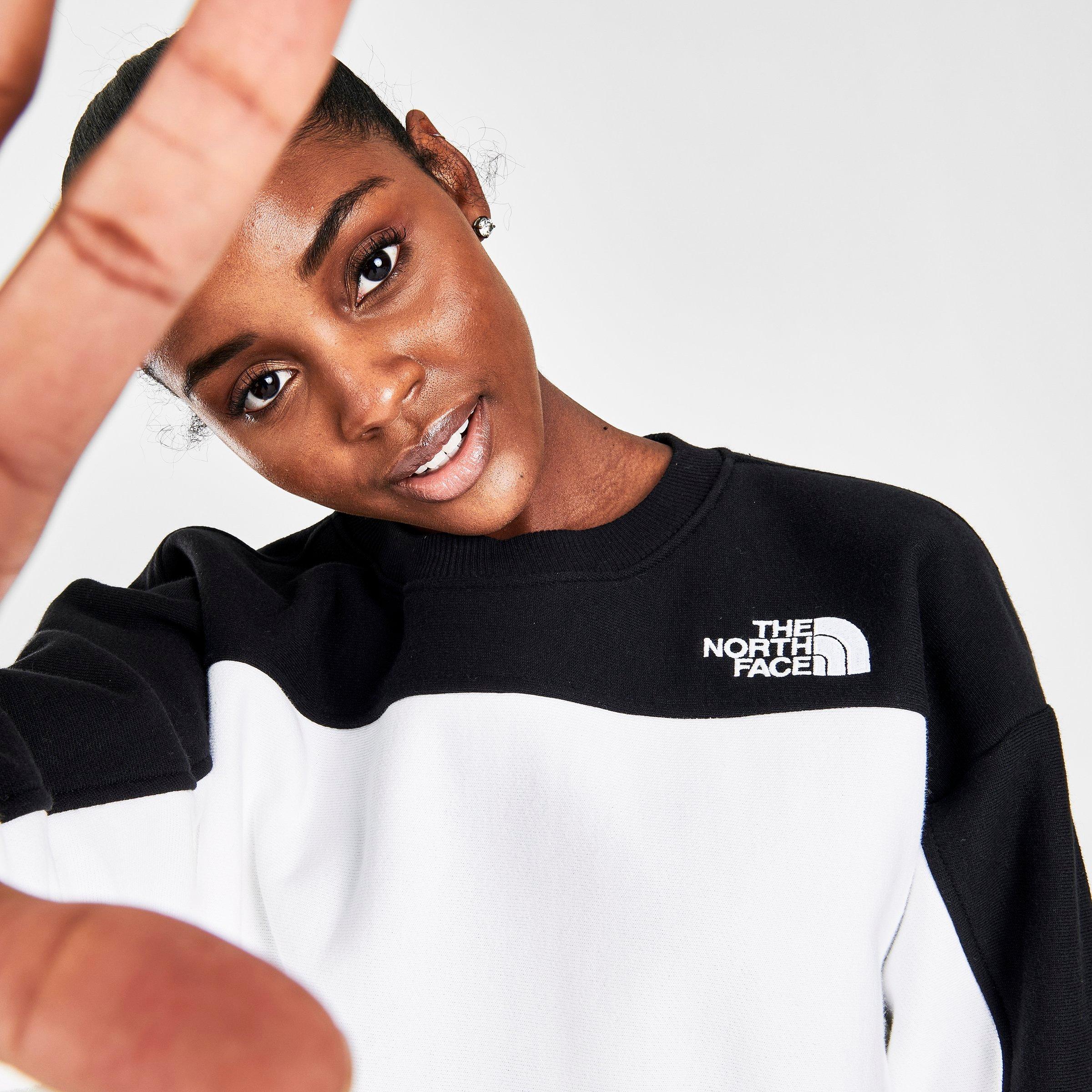 north face women's crew sweatshirt