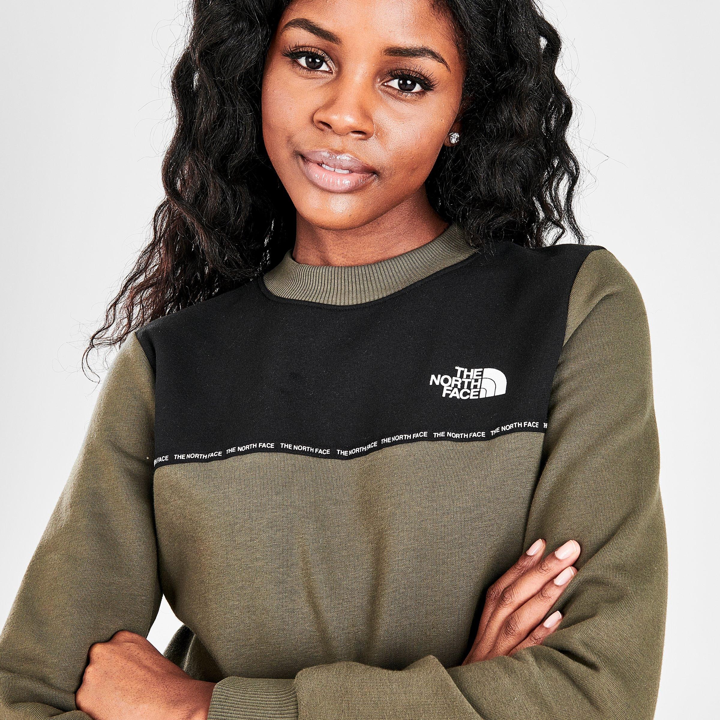 fleece women's crew neck sweatshirts