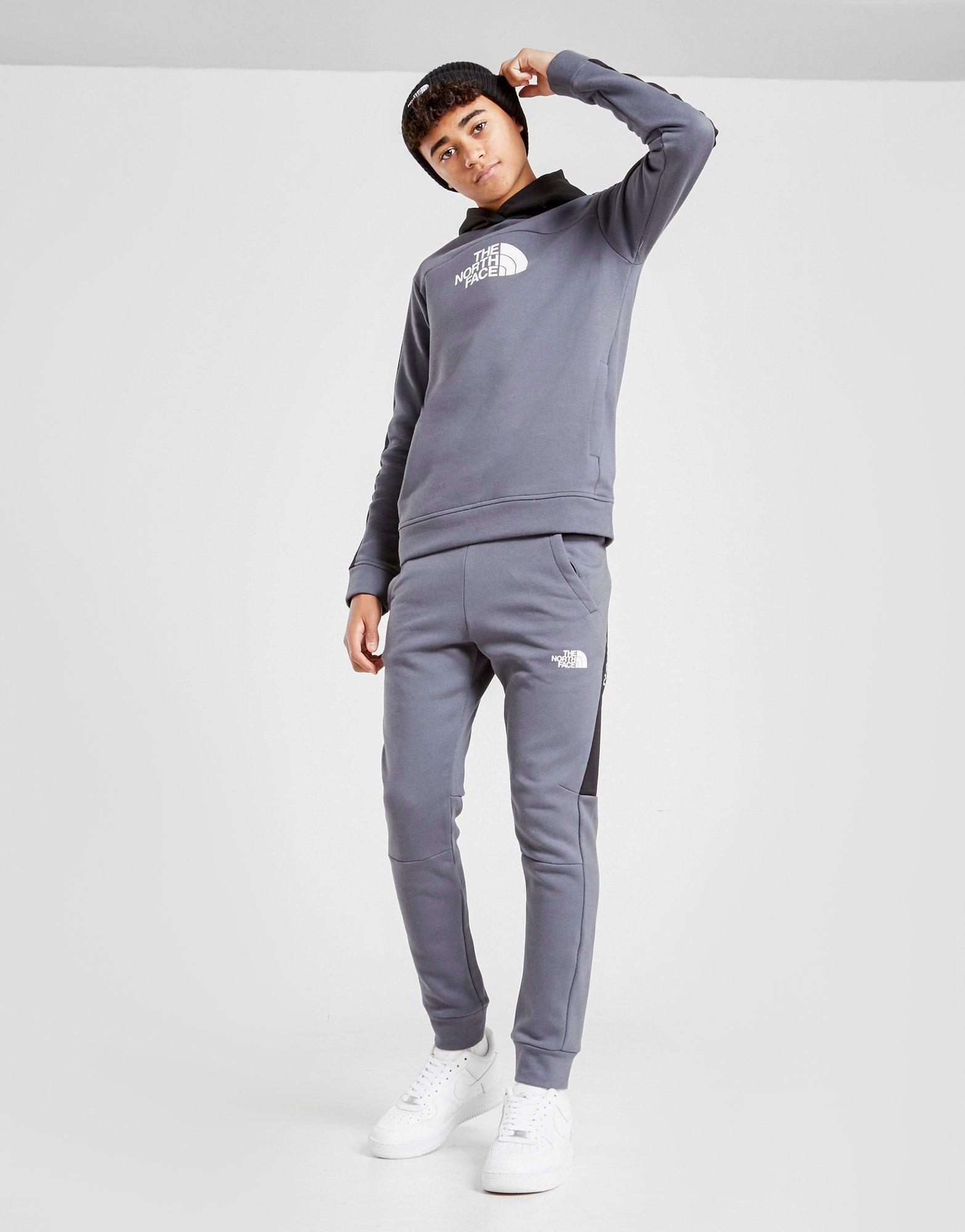 Boys The North Face Fabmix Colorblock Pullover Hoodie 4200.0 Sneaks.kg
