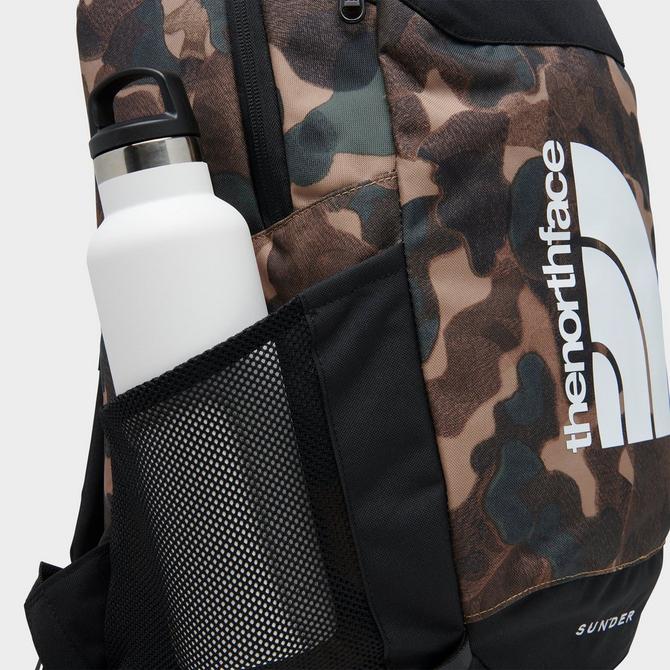 North face deals black camo backpack