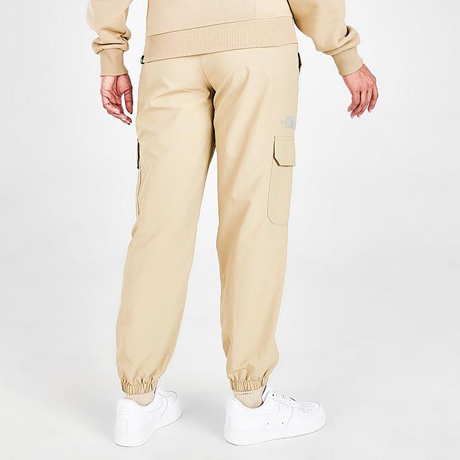 Back Right view of Women's The North Face Cargo Pants in Twill Beige Click to zoom