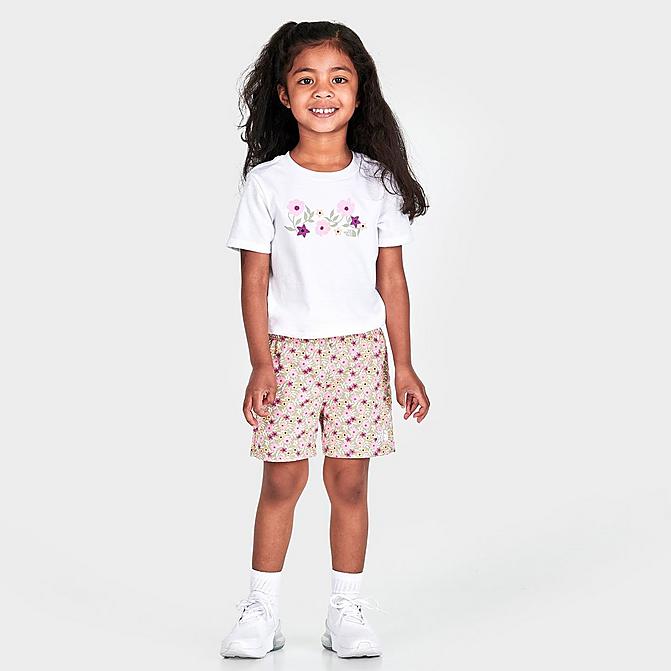 Muildier Normalisatie Begeleiden Girls' Toddler The North Face Floral Poppy T-Shirt and Shorts Set| Finish  Line