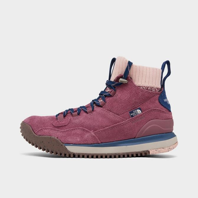 pink north face boots