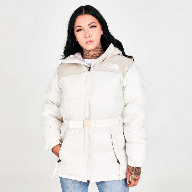 *HOT Women's THE NORTH FACE @ 700 SPORTS DOWN QUILTED HOOD PUFFER WHITE  Jacket L