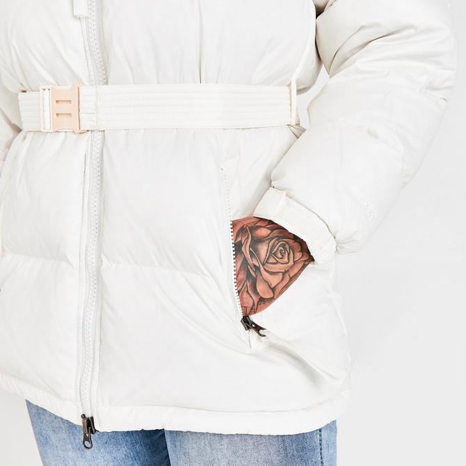 White belted outlet jacket