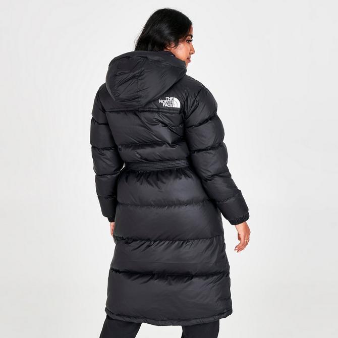 Women's The North Face Nuptse Belted Long Parka| Finish Line