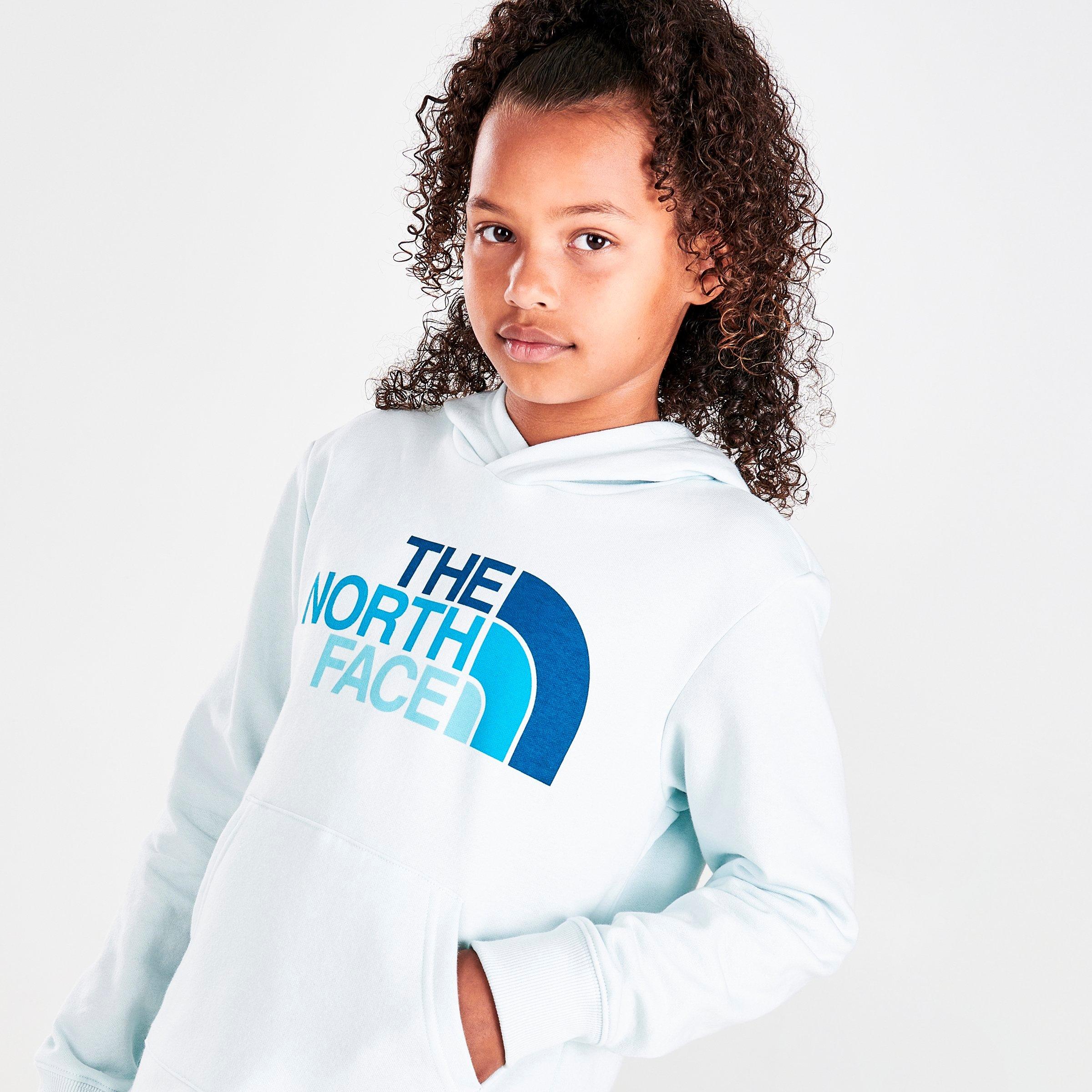 Girls the north face hoodie hotsell
