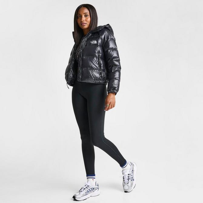 Reebok Women's Shine Full-Length Logo Leggings, Created for Macy's