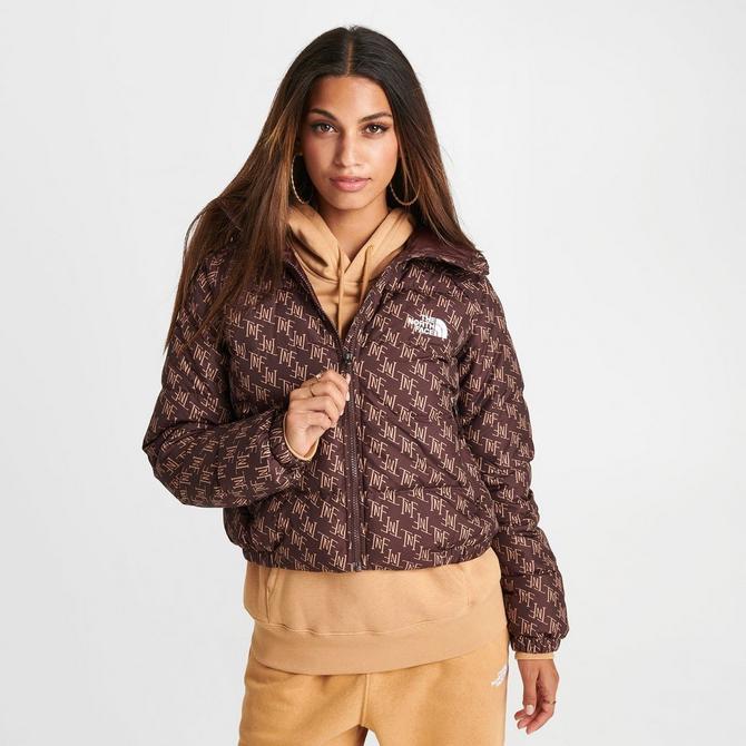 High shine best sale puffer jacket women's