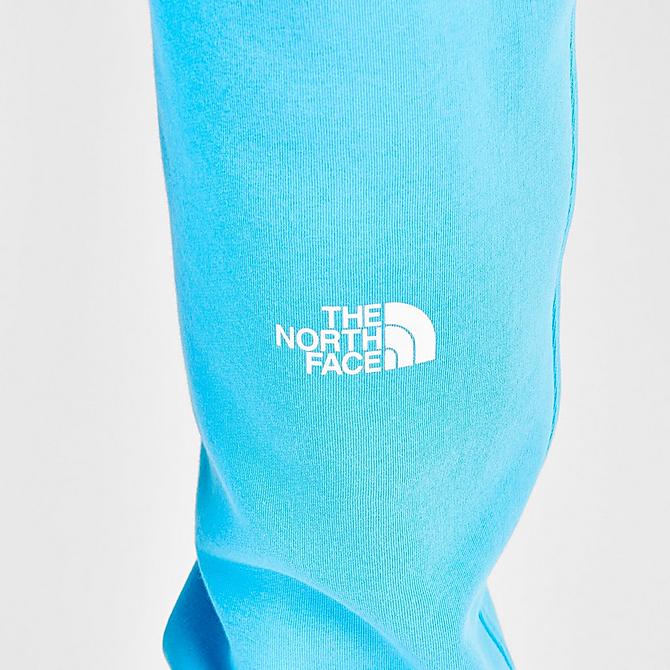 On Model 6 view of Men's The North Face Fine Jogger Pants in Norse Blue Click to zoom