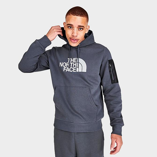Back Left view of Men's The North Face Bondi Camo Print Pullover Hoodie in Camo Click to zoom