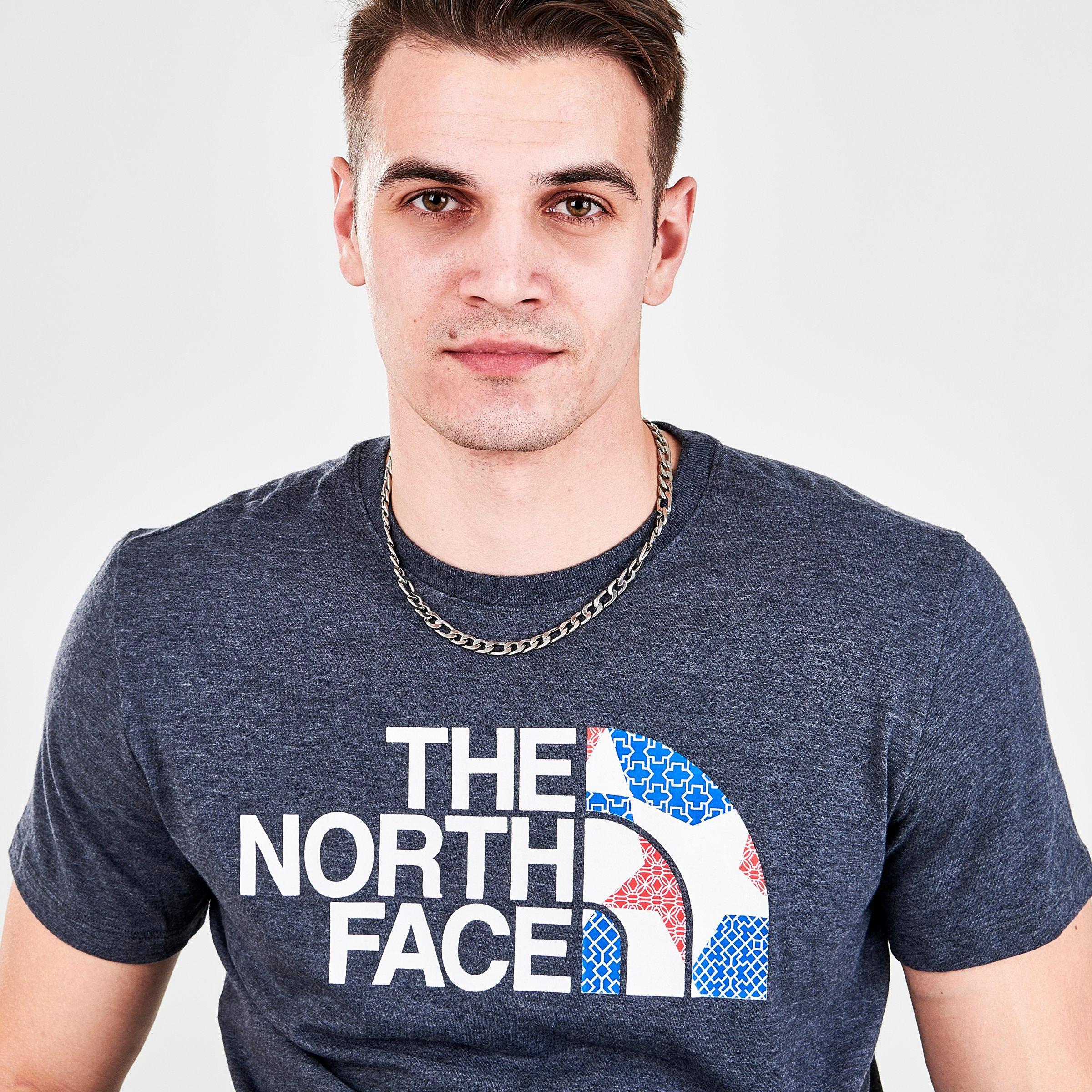 north face tri blend t shirt