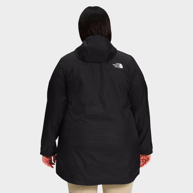 The north face outlet plus size parkas