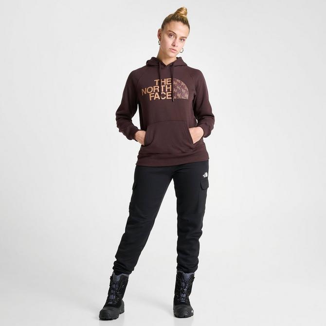 adidas Originals Retro Couture hoodie in brown and pink with monogram print