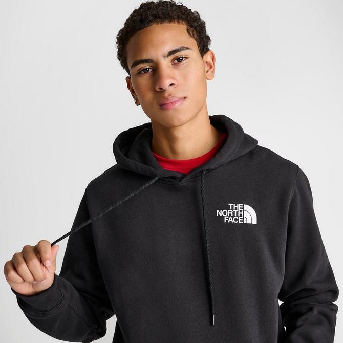 The north face clearance black zip up hoodie