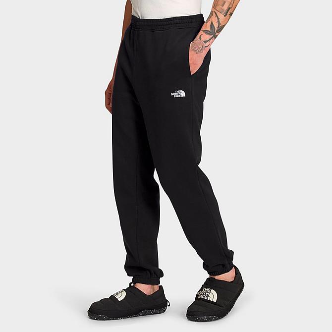 Front Three Quarter view of Men's The North Face Half Dome Jogger Pants Click to zoom