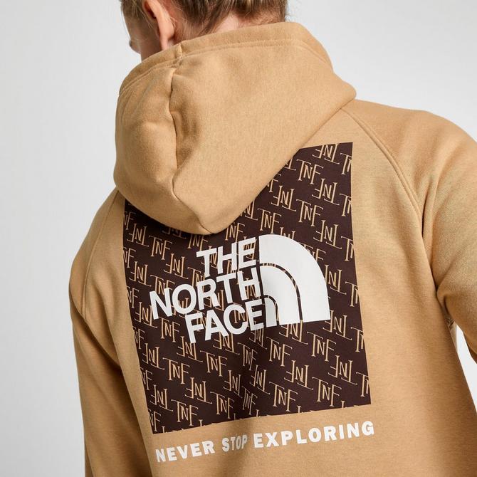 The north face raglan hotsell box hoodie