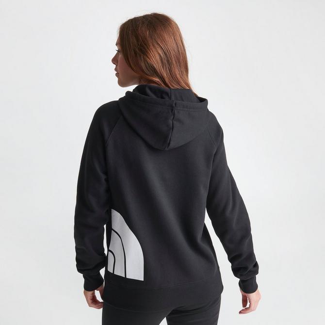 Black north face hoodie clearance womens