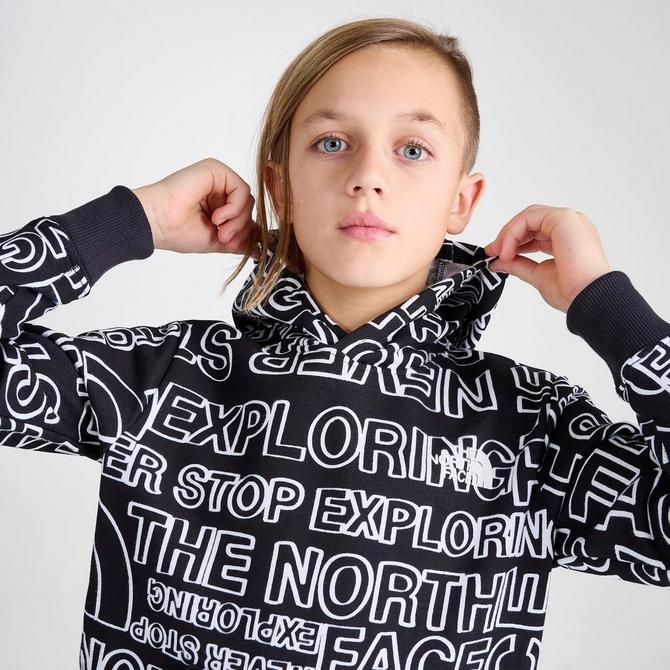 The north sale face hoodie kids