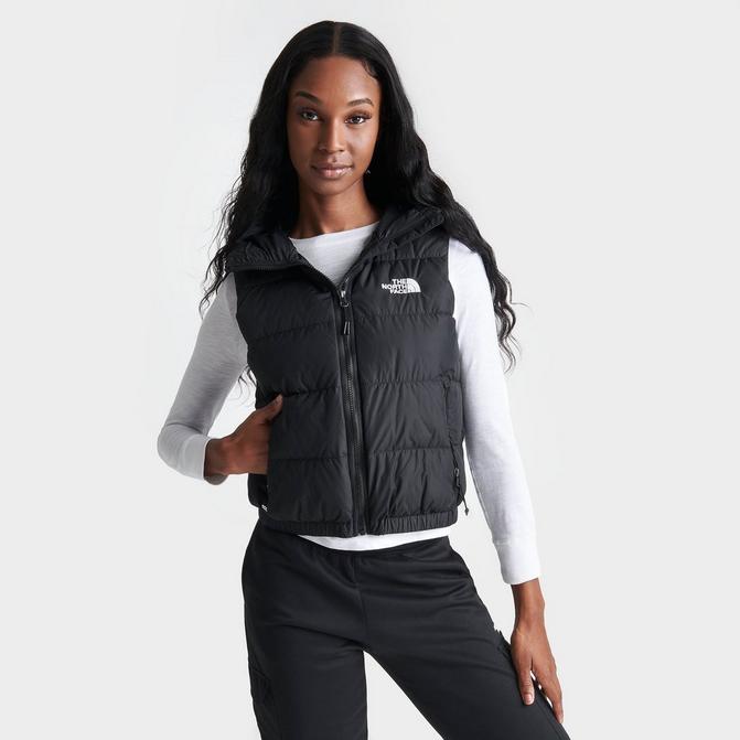 The North Face 550 White Puffer Coat with Tan Interior Size XS