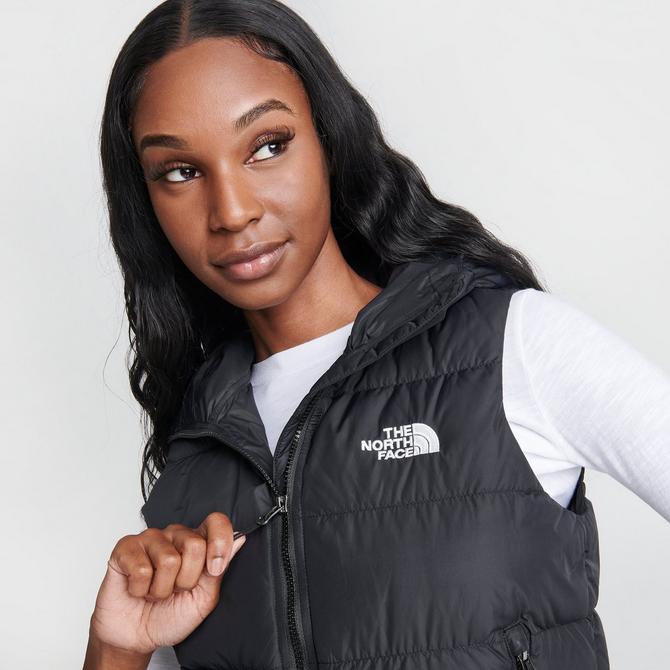 Womens north face puffer shop jacket with fur hood