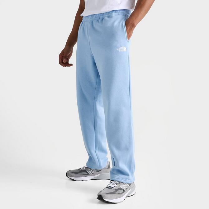 Men's Blue Cozy Fleece Sweatpants - Blue