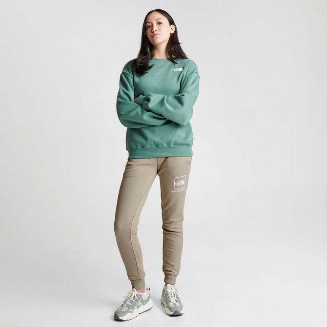 Women's the north face best sale colorblock tape crewneck sweatshirt