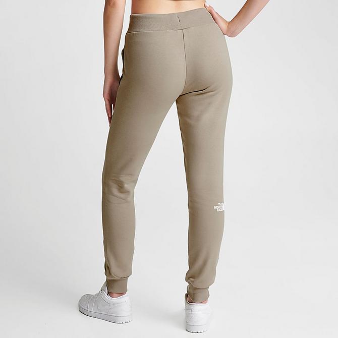 Back Right view of Women's The North Face Box NSE Jogger Pants in Flax Click to zoom