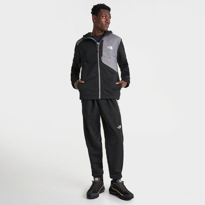 The north face woven discount panel mittellegi full zip hoodie