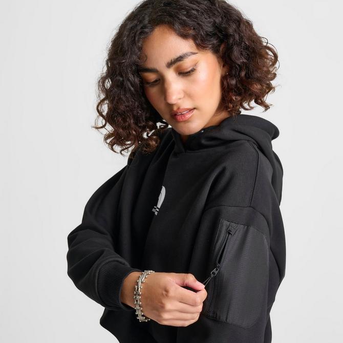 North face black hoodie sale