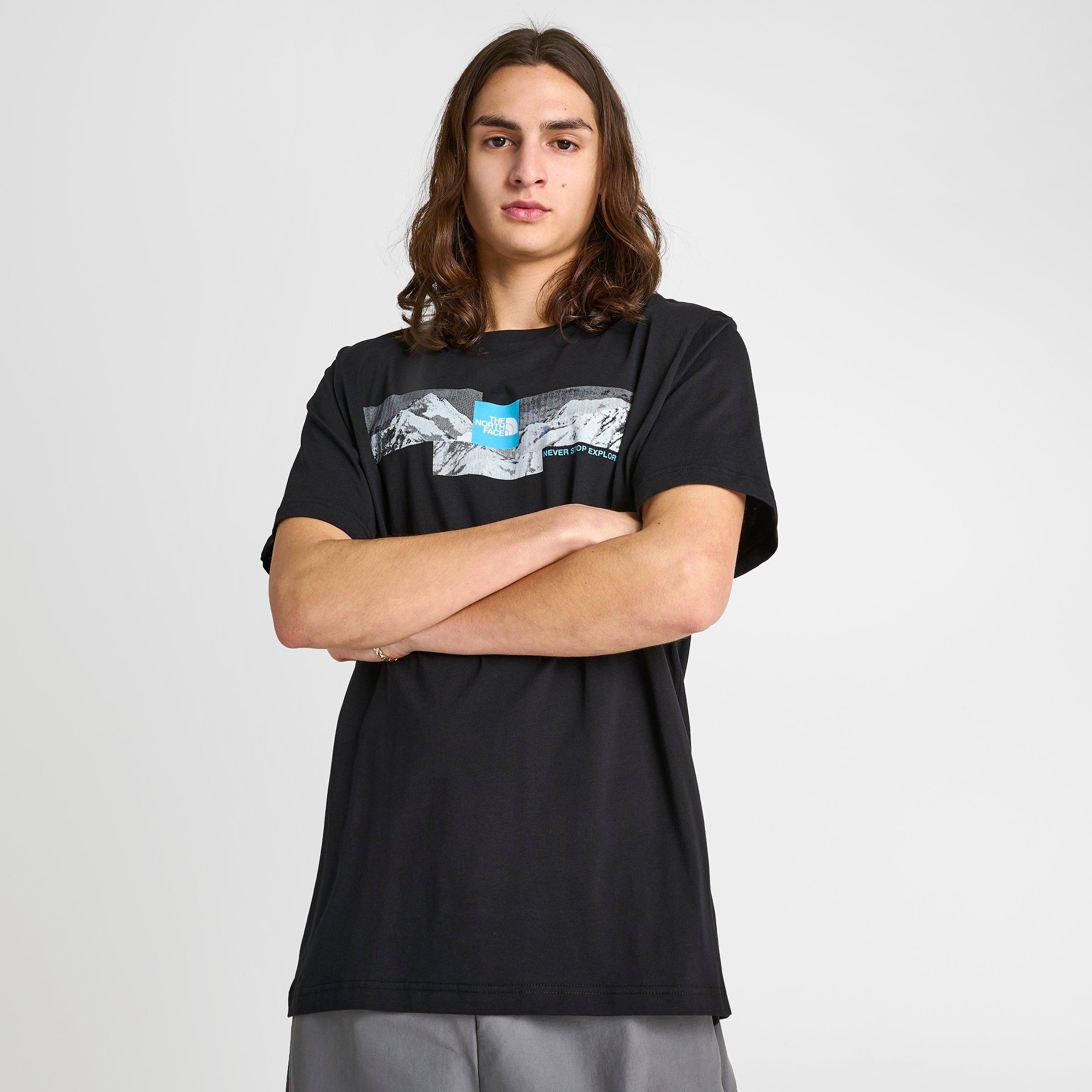 North face mountain line best sale t shirt