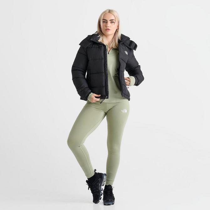 Half puffer jacket best sale