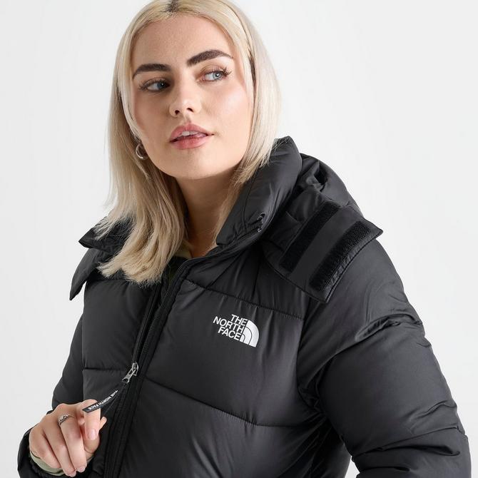 North face black padded jacket womens online