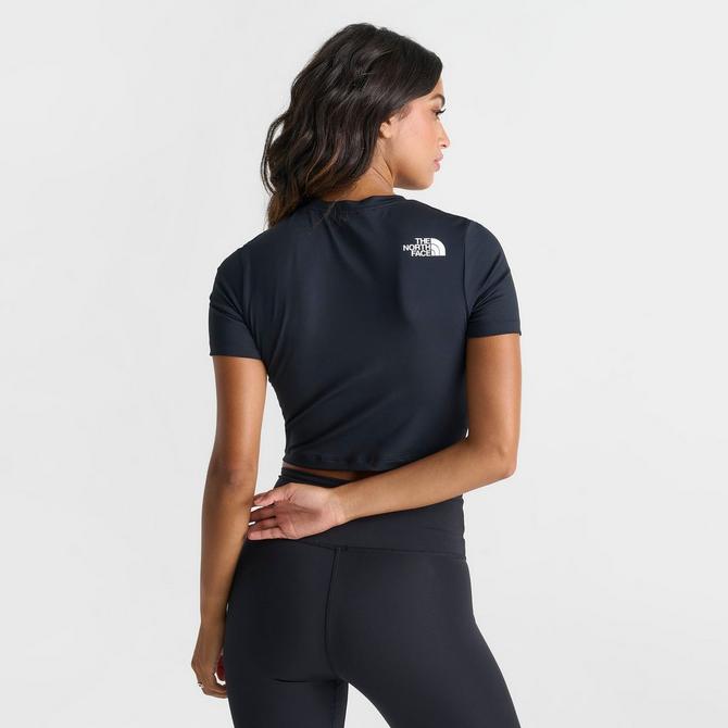 The North Face PS Black Button Up Slim Women's Shirt Satin Feel cheapest RV $250 NWT