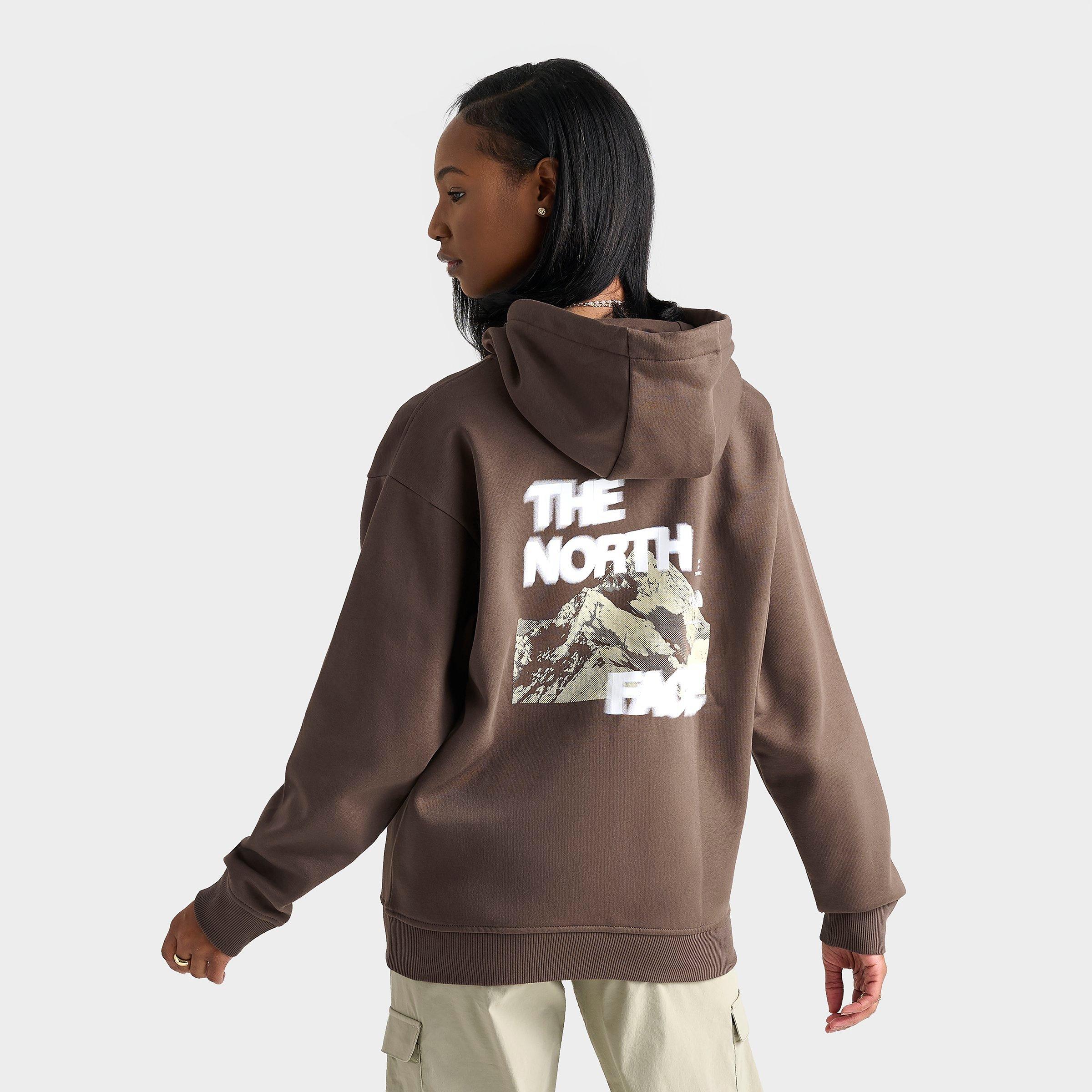 直営限定　BIG HOODIE ワイマラナーブラウン　ノースフェイス Women's The North Face Dark Matter Oversized Pullover Hoodie