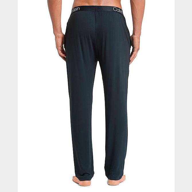 Alternate view of Men's Calvin Klein Ultra-Soft Modal Stretch Lounge Pants in Black Click to zoom